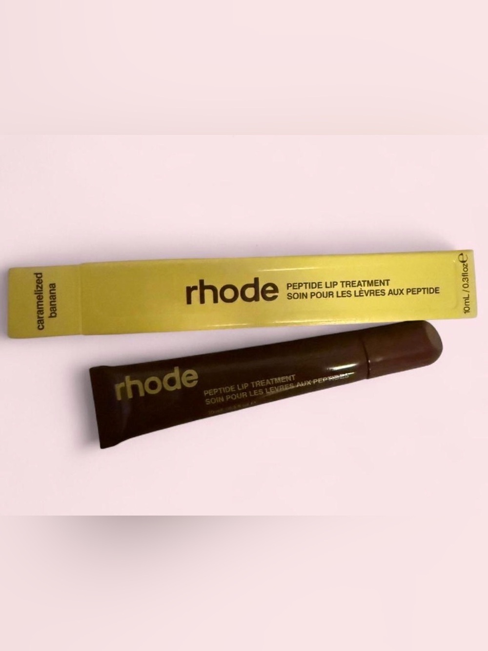 RHODE Peptide Lip Treatment - Caramelized Banana. New in box! Limited edition